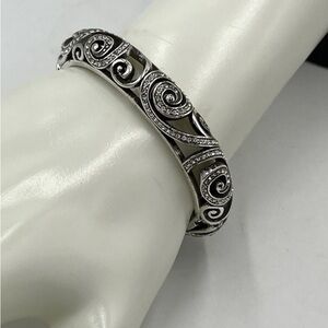 Brighton Silver Swirl Bracelet